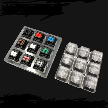 

Mechanical Keyboard Switches 9/4 Cherry MX Keyboard Tester Clear Button Keycaps Sampler Translucent Testing Tool