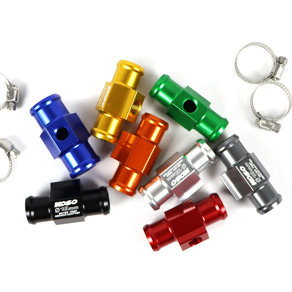 Aluminum Alloy Motorcycle Water Temperature Sensor Plug Water Temp Adapter 18mm Aluminum Alloy Motorcycle Water Temperature Sensor Plug Water Temp Adapter 18mm