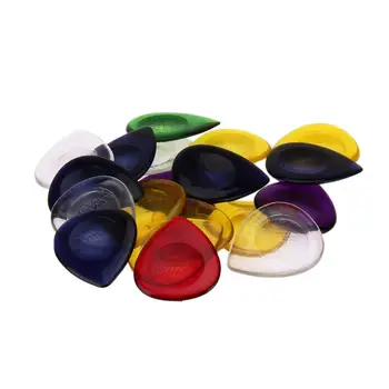 

10pcs Electric Bass Guitar Picks Durable Droplet Resin Acoustic Colorful WaterDrop Plectrum 1.0mm 2.0mm 3.0mm Thickness Optional