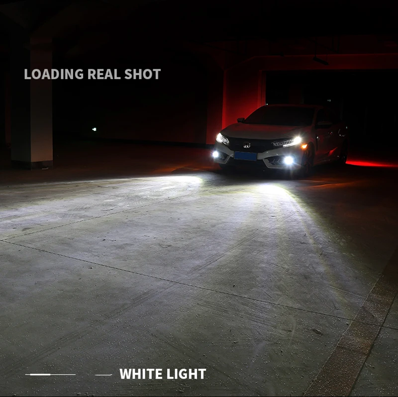 2 шт. H8 H11 светодиодные лампы HB4 Led HB3 9006 9005 881 880 H9 H1 H3 Противотуманные фары 6000LM автомобиля 12V Светодиодные лампы для автомобильных фар
