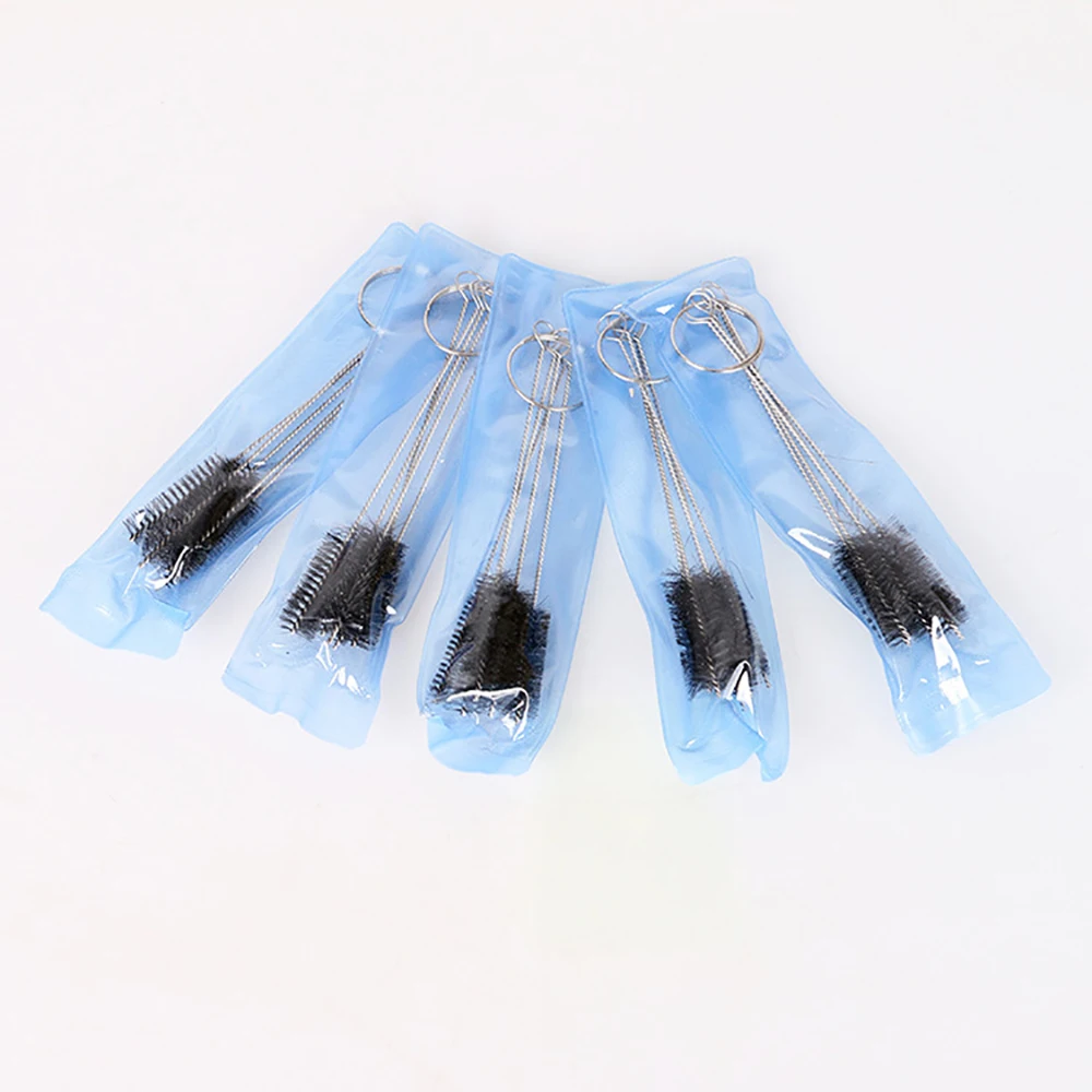 2 Sets 10pcs Tattoo Needles Cleaning Brushes for Tube Machine Grip Airbrush Tattoo Body Piercing Repair Tool Body Art Accesories
