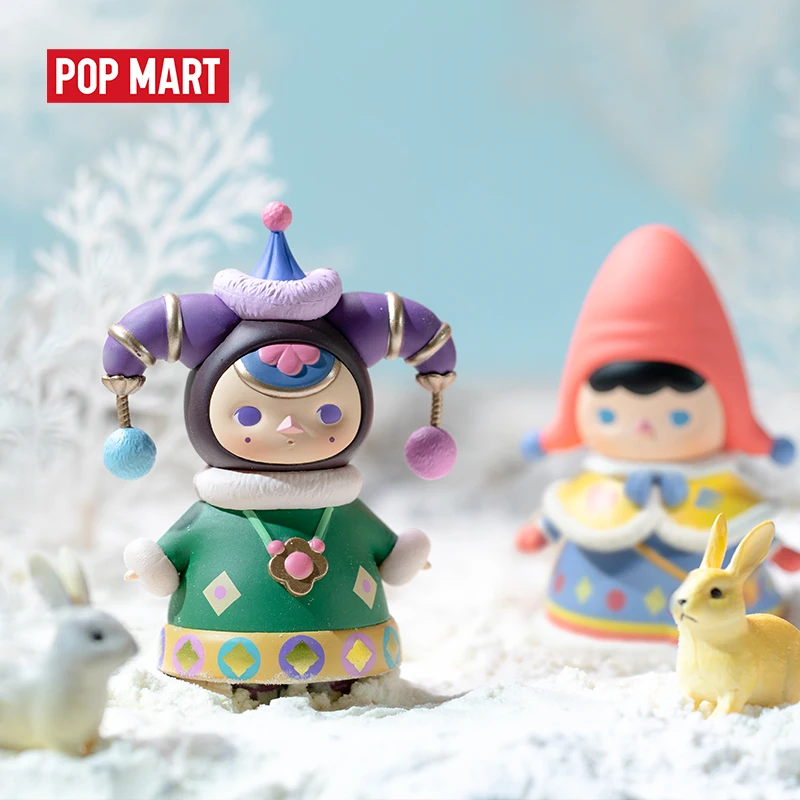 POPMART/1 шт., зимняя глухая коробка для малышей, кукла, бинарная фигурка, подарок на день рождения, детская игрушка, фигурка, подарок на день рождения, детская игрушка