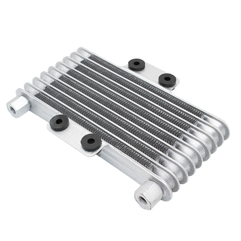 Motorcycle Oil Cooler Oil Engine Radiator Aluminum 125ml Cooling Radiators for 125CC-250CC Motorcycle Dirt Bike ATV