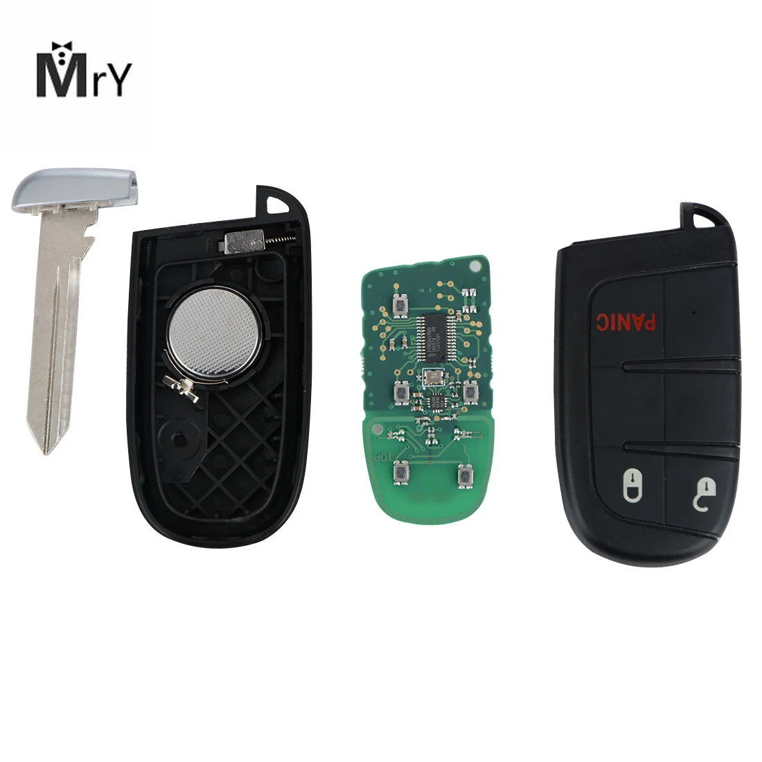 

M3N-40821302 3 buttons Smart Remote Fob Key for Dodge Journey Dart for Jeep Grand Cherokee 7953A / 46 chip 2 + 1 buttons