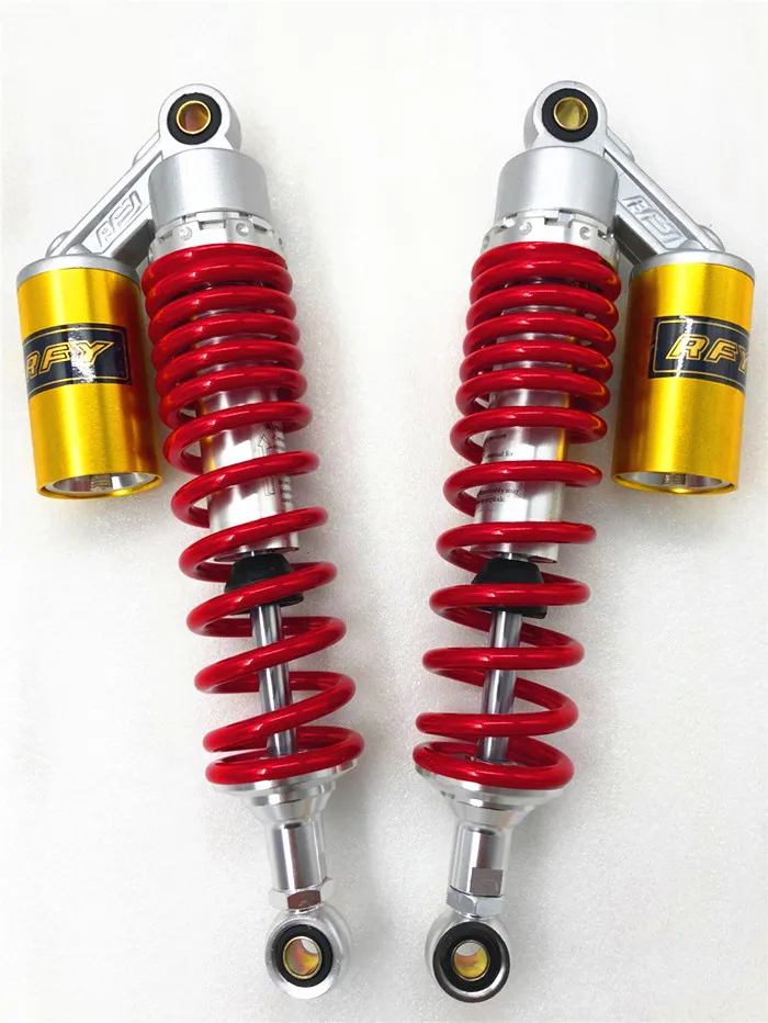 유니버설 8MM 스프링 오토바이 충격 흡수 장치 BMW R60 R100 야마하 VMAX V-MAX 340 혼다 스즈키 가와사키 골드 옐로우