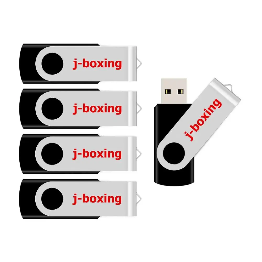 J-бокс 5 шт. USB флеш-накопители 1 Гб 2 ГБ 4 ГБ 8 ГБ 16 ГБ 32 ГБ металлический поворотный дизайн флешки для компьютера Macbook красочные