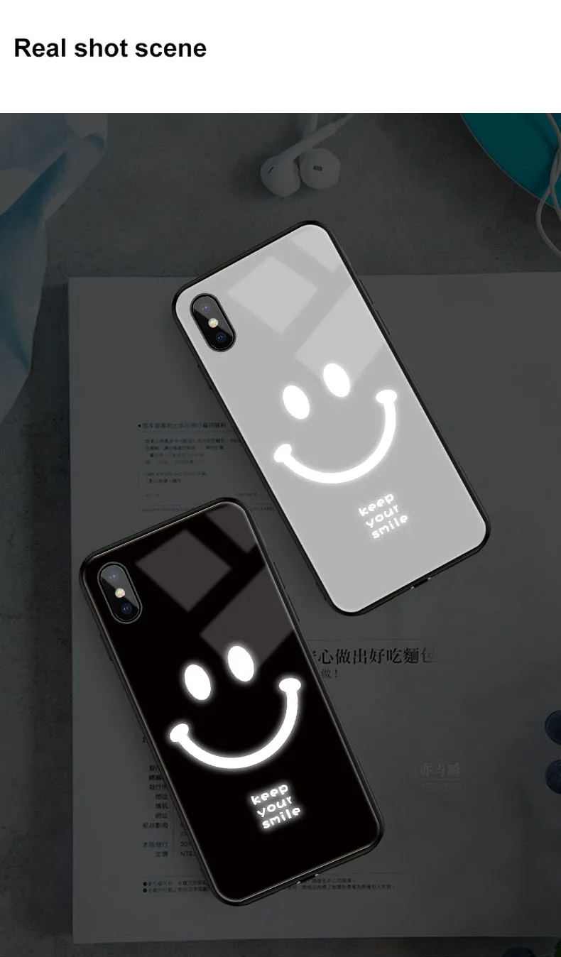 Умный стеклянный чехол для iphone 11 Pro Чехол светодиодный Mofi для iphone 11 Max чехол силиконовый чехол для iphone 11 чехол с рисунком персонажа