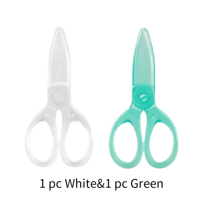 1 pc White 1pc Green