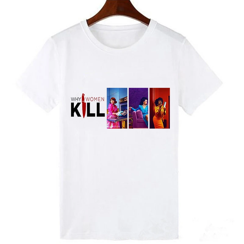 Эффектная женская футболка с надписью Kill tv Show, модная футболка в классическом стиле, Футболка Harajuku с графическим рисунком, футболки с коротким рукавом больших размеров