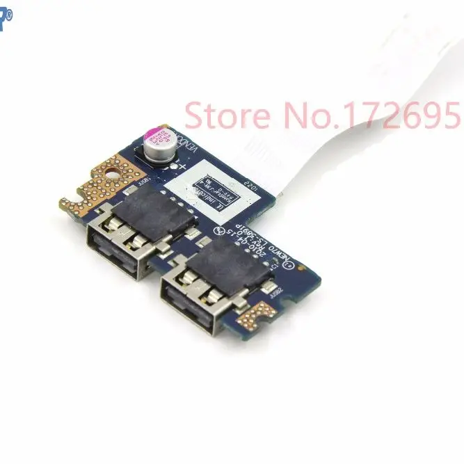 Original para acer 5250 5741, 5552, 5742, 5742G 5742ZG 5551 5551G 5251 USB BOARD 5733 LS-5891P