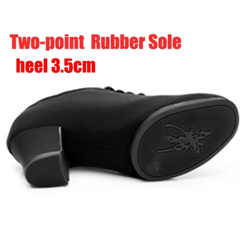two-point rubber3.5 Дышащая парусиновая растягивающаяся обувь для джазовых танцев для женщин; спортивная обувь для балета; танцевальные сандалии для учителя; детская обувь - Цвет: two-point rubber3.5