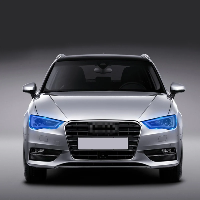 Lsrtw2017 для audi a3 a4 a6 q3 q5 q7 Анти-Царапины прозрачный ТПУ Автомобильная фара защитная пленка защита от царапин