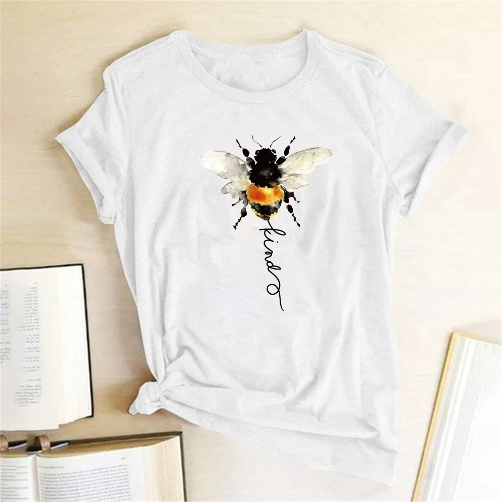 Bee Kind Print T-Shirt Women