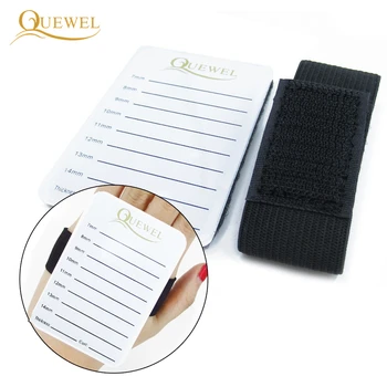 

Acrylic lash Small Pallet Eyelash Extensions Lashes Tile Palette with Belt Adhesive Glue Quewel Holder Eyelashes Extensions Tool