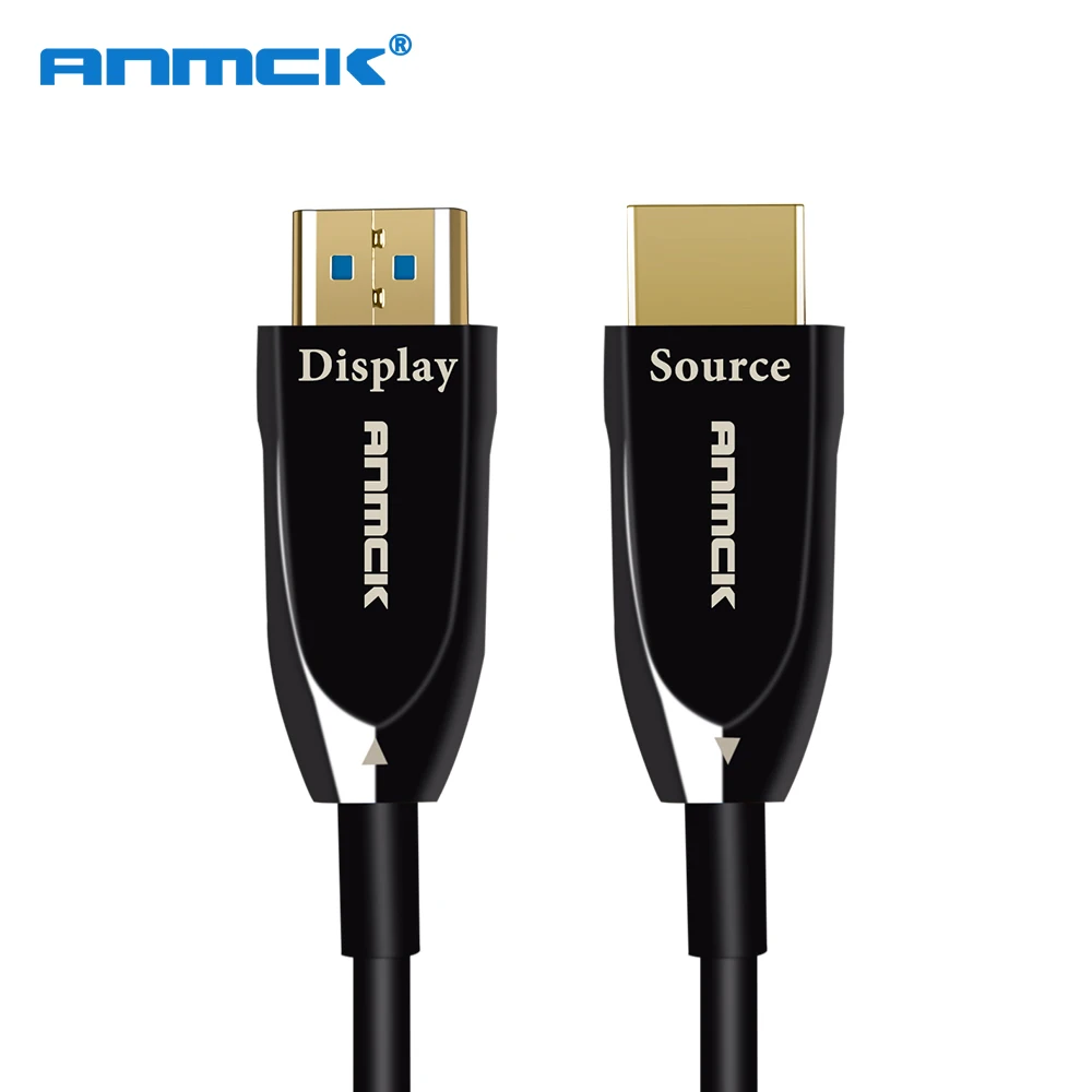 Anmck Кабель HDMI 2 0 4K 60Hz волоконно оптический кабель Папа папа Поддержка дуги HDR 18