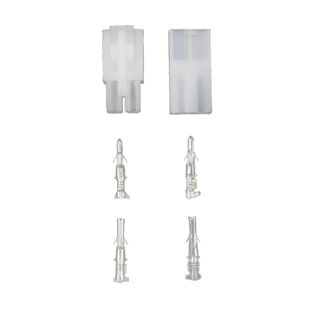 Latching Connector Electronic Plug Terminals 2-Pin 2-way 2.8mm Male/Female