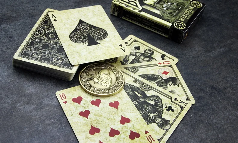 Hui qi Poker Bicycle White Blue Collar White Collar Blue-Collar Collection Bicycle Playing Cards