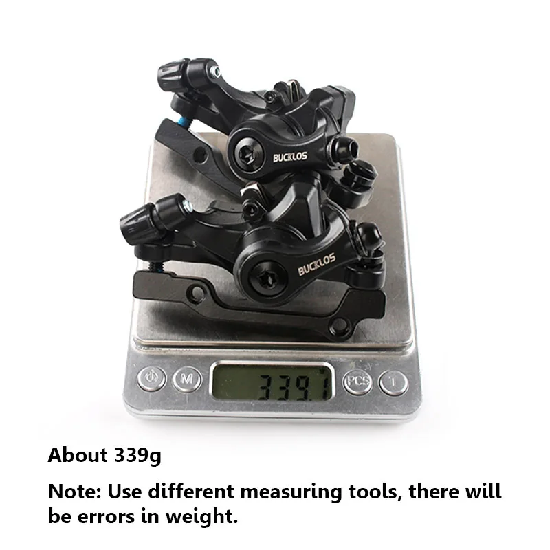 Description Picture 6 of itemBicycle Brake Set Mechanical Brakes Mountain Bike Front Rear kit With 160mm Disc Rotors Built-in Brake Pad Cycling Double Brake