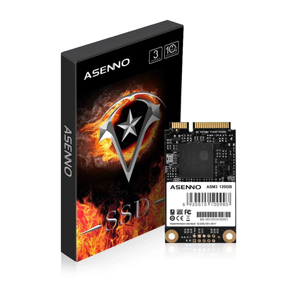 Asenno mSATA SSD 1 ТБ 120 ГБ 240 480 msata Mini SATA диск Внутренний твердотельный жесткий для