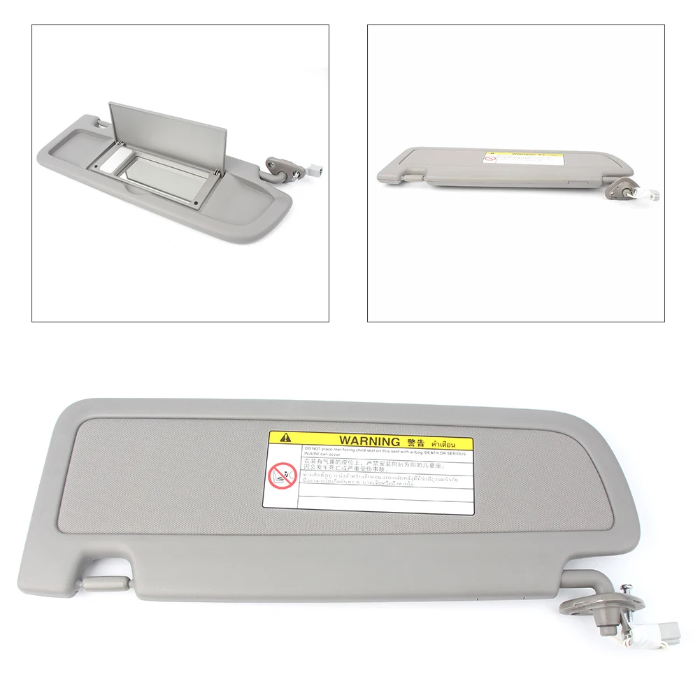 

OEM Sun Visor Sun Shade Passenger's Side for Honda Civic 2006 2007 2008 Dark Grey