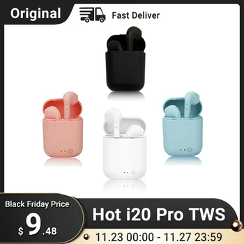 

Original i20 pro TWS Wireless Earphones Bluetooth 5.0 Earphone HIFI Stereo Headsets Wireless Earbuds pk i7s tws i9s i11 i30