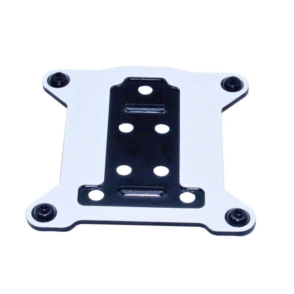 Placa Traseira Metálica para Placa Mãe Cpu Instale a Fixação Placa Traseira para Intel Lga 1155 1156 1151 1150 115x