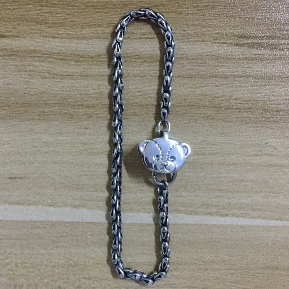 Mistletoe 925 пробы серебро медведь замок европейские ювелирные изделия