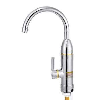 

3000W 220V Electric kitchen instant heating faucet heater hot cold dual-use Tankless water quickly heating tap with LED display