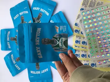 

Cookies Gray Payton Blue Bags Medicated Edibles Local Smell Proof Bags 3.5g Mylar Bags Hologram Stickers And Flavors Label CcQD