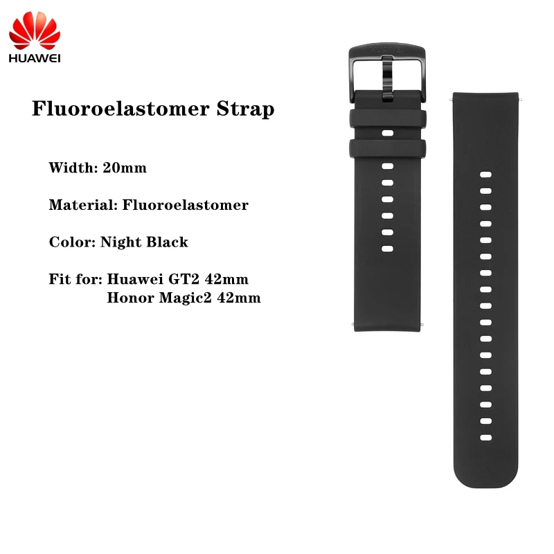 Premium Calf Leather & Silicone Sport Watch Strap - 20mm, Women's Collection