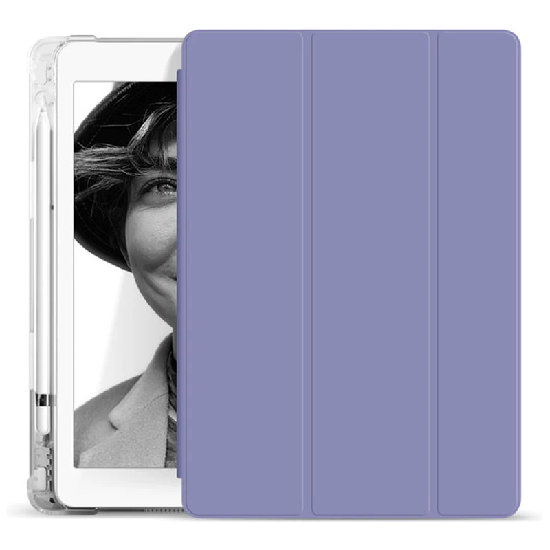 Для iPad Pro 11 2020 Air3 10 5 2 2019 чехол с держателем карандаша для i Pad 2017 2018 12 9 Mini Coque