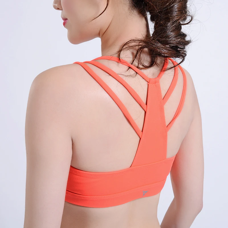 

Sports Top Vest Beauty Back Sports Bra Top Shock-Proof Gathering High-Intensity Sport Bh Yoga Underwear Fitness Bra