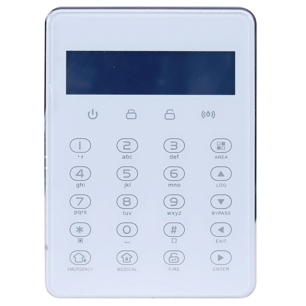 Focus FC-7668pro Wired Touch Keypad Compatible With FC-7668pro Alarm System