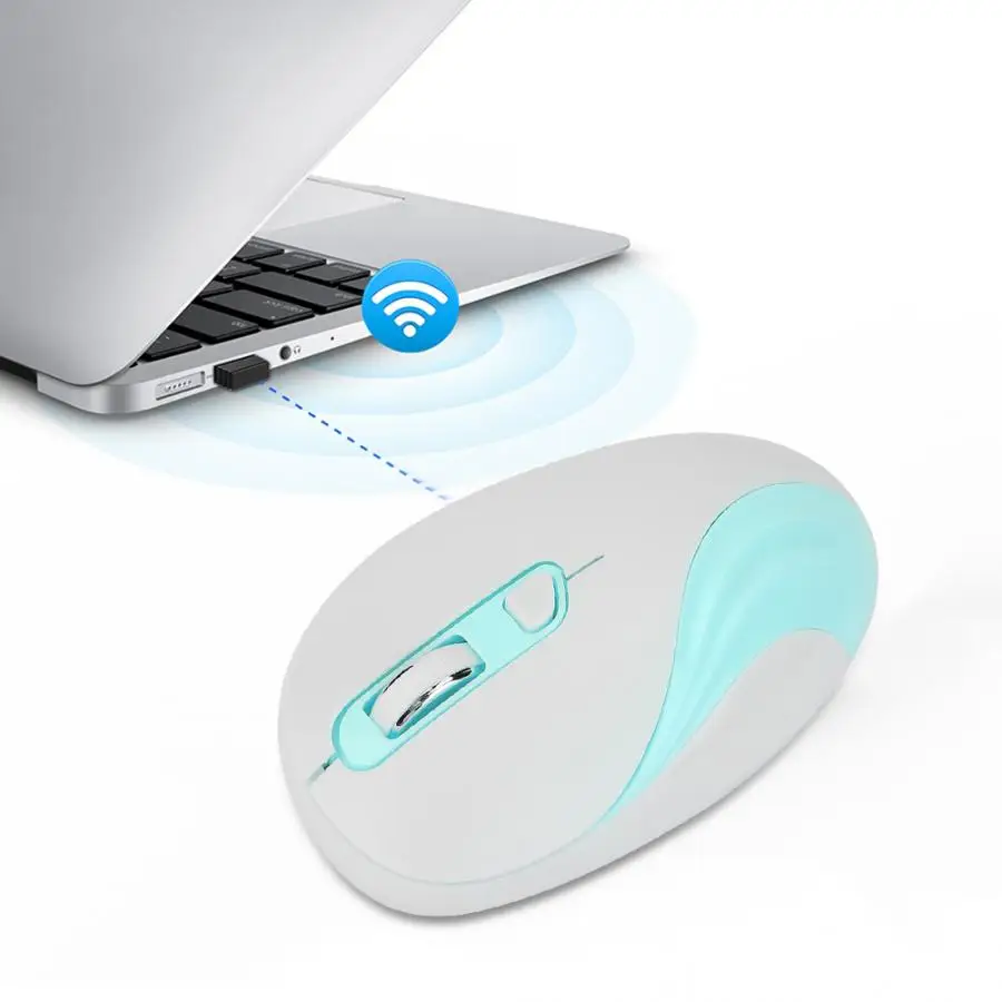 Портативная мини 2,4 ГГц Беспроводная мышь эргономичная для Windows/system gaming mouse