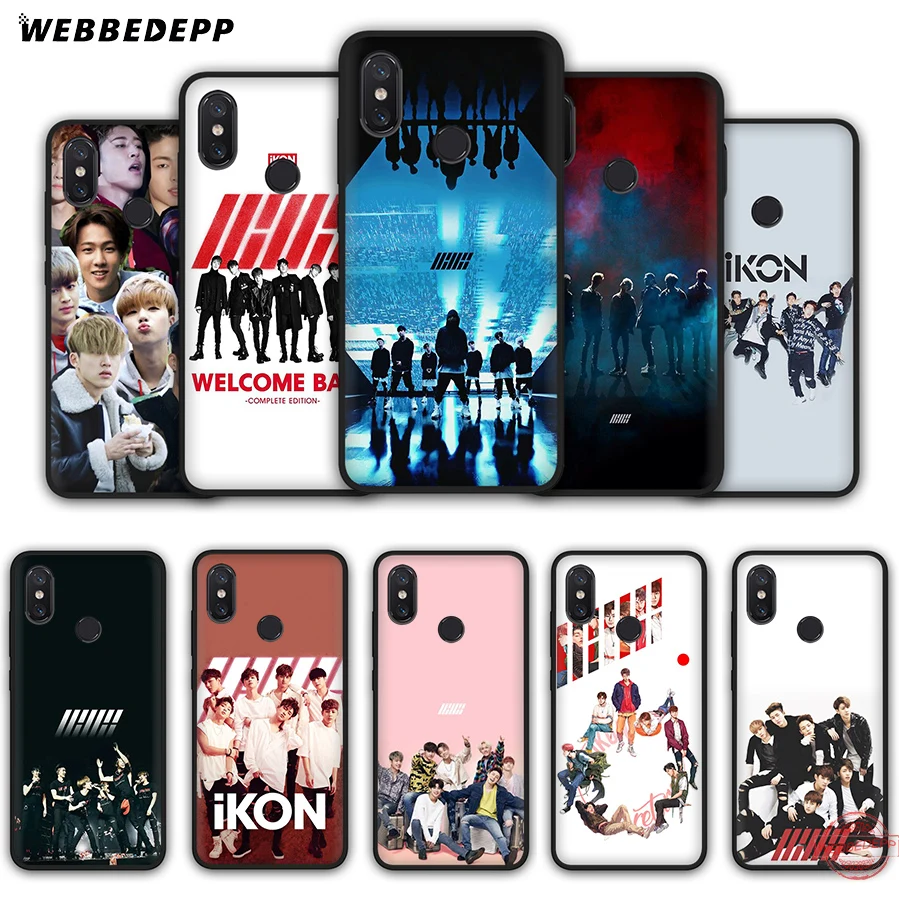 WEBBEDEPP Ikon Kpop мягкий чехол для Xiaomi Mi A3 9 9T 10 Lite CC9E Max 3 Redmi 7A K20 Pro K30 X2 | Мобильные телефоны