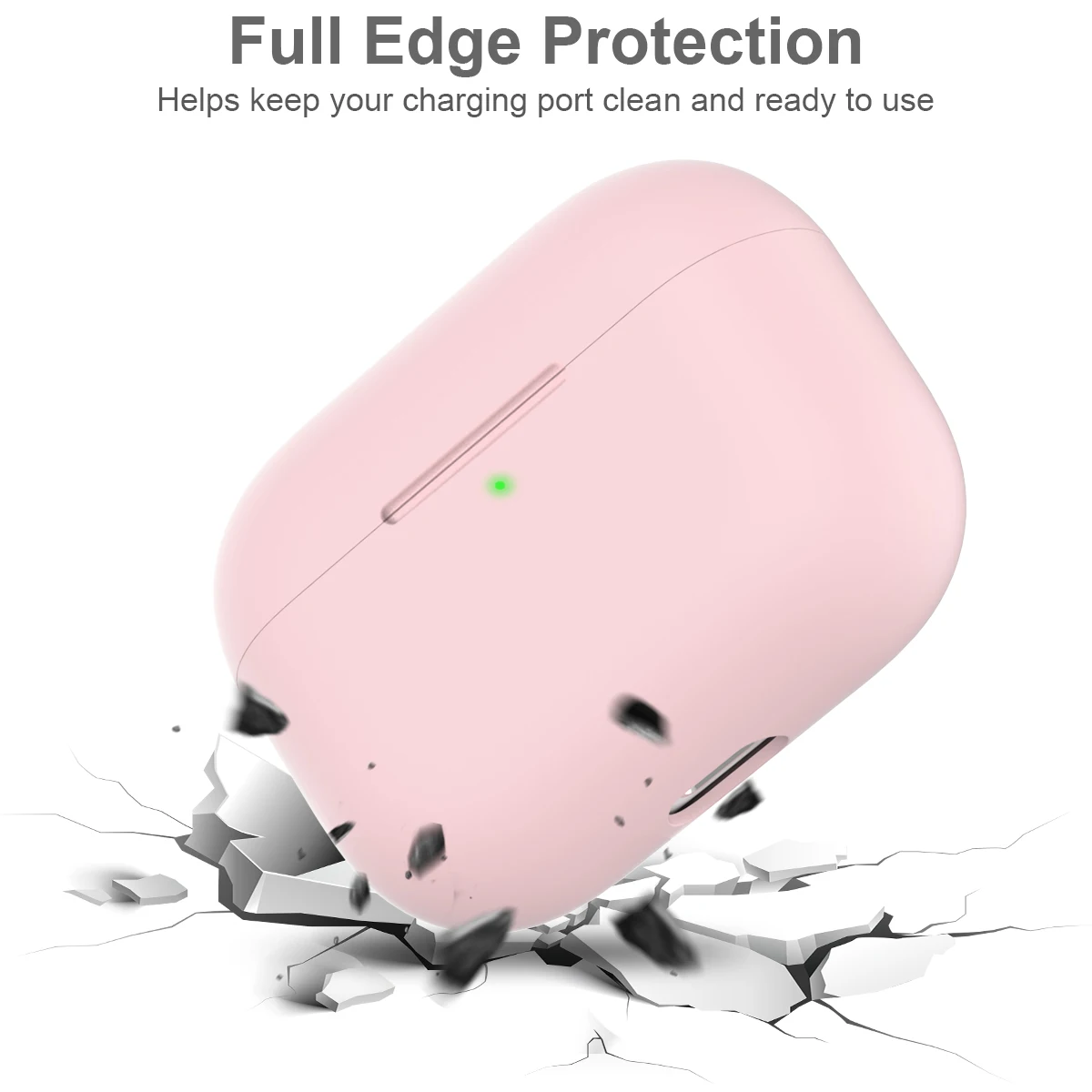 Силиконовый чехол для Apple AirPods Pro беспроводной Bluetooth TWS футляр для наушников противоударный устойчивый к царапинам Air Pods Pro Аксессуары