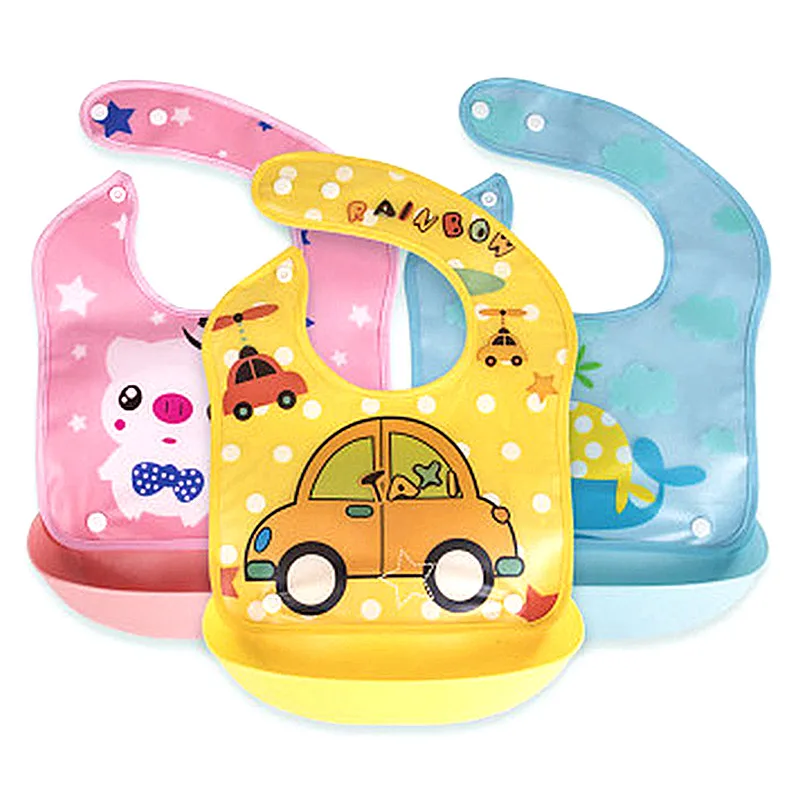 

Baby Bibs Detachable Infant Children Kids Cartoon Waterproof Feeding Apron Saliva Towel Bib Smock Cloths Baby Accessories