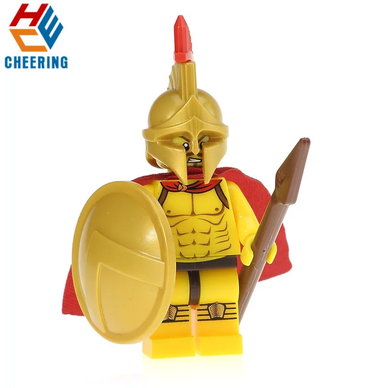 

Single Sale Building Blocks Super Heroes Medieval Knights Arvoesine Learning Commander Figures Bricks Toys for Children XH 647