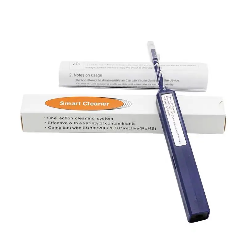 

Fiber Optic Connector Cleaner Pen 1.25mm 800 times One-Click,for LC MU Adapters
