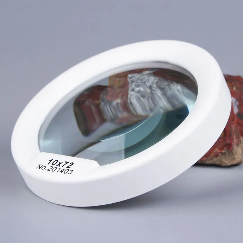 

Portable Identification Jewellery Reading Magnifier 10x Pocket Magnifying Glass For Old People