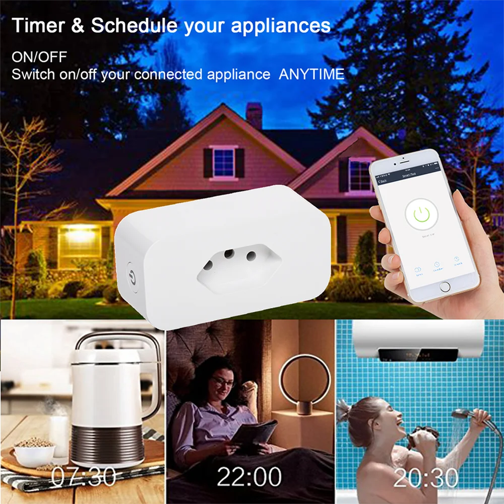 Tuya 16A  ǥ WiFi Ʈ ÷,  , Ʈ  APP Ʈ   ۾ Google Ȩ Alexa