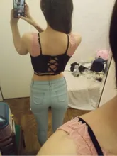 Pencil Jeans Trousers Denim Pants Skinny Syiwidii Vintage Streetwear Blue Stretchy High-Waisted