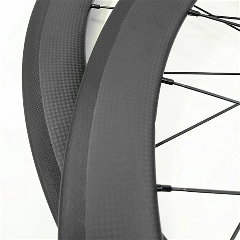 Углеродные дорожные колеса велосипедные 700c 50 мм трубчатые 3 k матовые 25 U FASTace RA209 20H