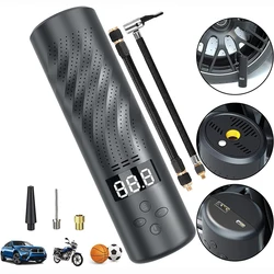 Mini pompe à Air électrique pour voiture, Portable, sans fil, gonfleur, compresseur d'air, TPMS, pour moto, vélo 