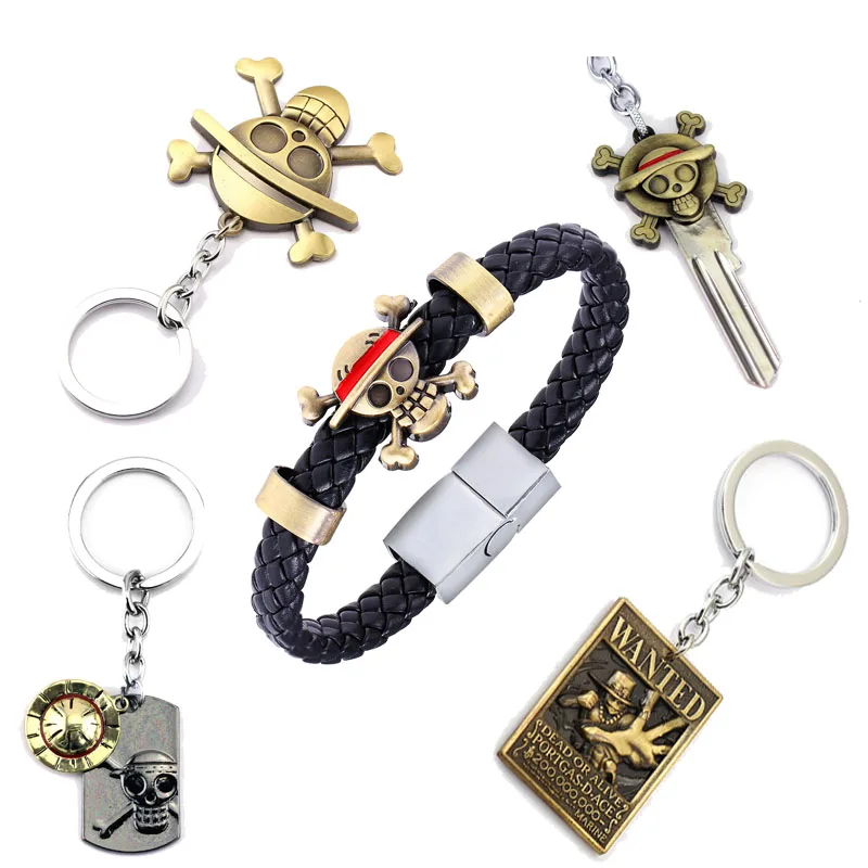 Экшн-фигурка брелок игрушки для подростков аниме одна штука Luffy Wanted Ace Chopper Trafalgar Law
