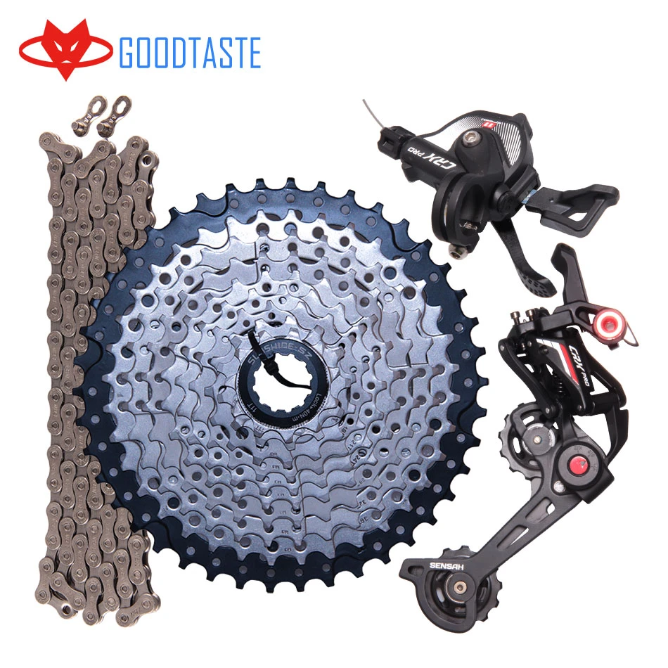 Diy Sensah Transmission Kit 11 Speed Slx Mountain Bike M7000 Accessories Rear Dia Tooth Plate Bicycle Derailleur Free Delivery Bicycle Derailleur Aliexpress