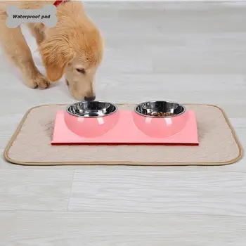 

Environmental Protection Foldable Design Washable Dog Cat Urine Absorbency Diaper Waterproof Reusable Pet Training Mat