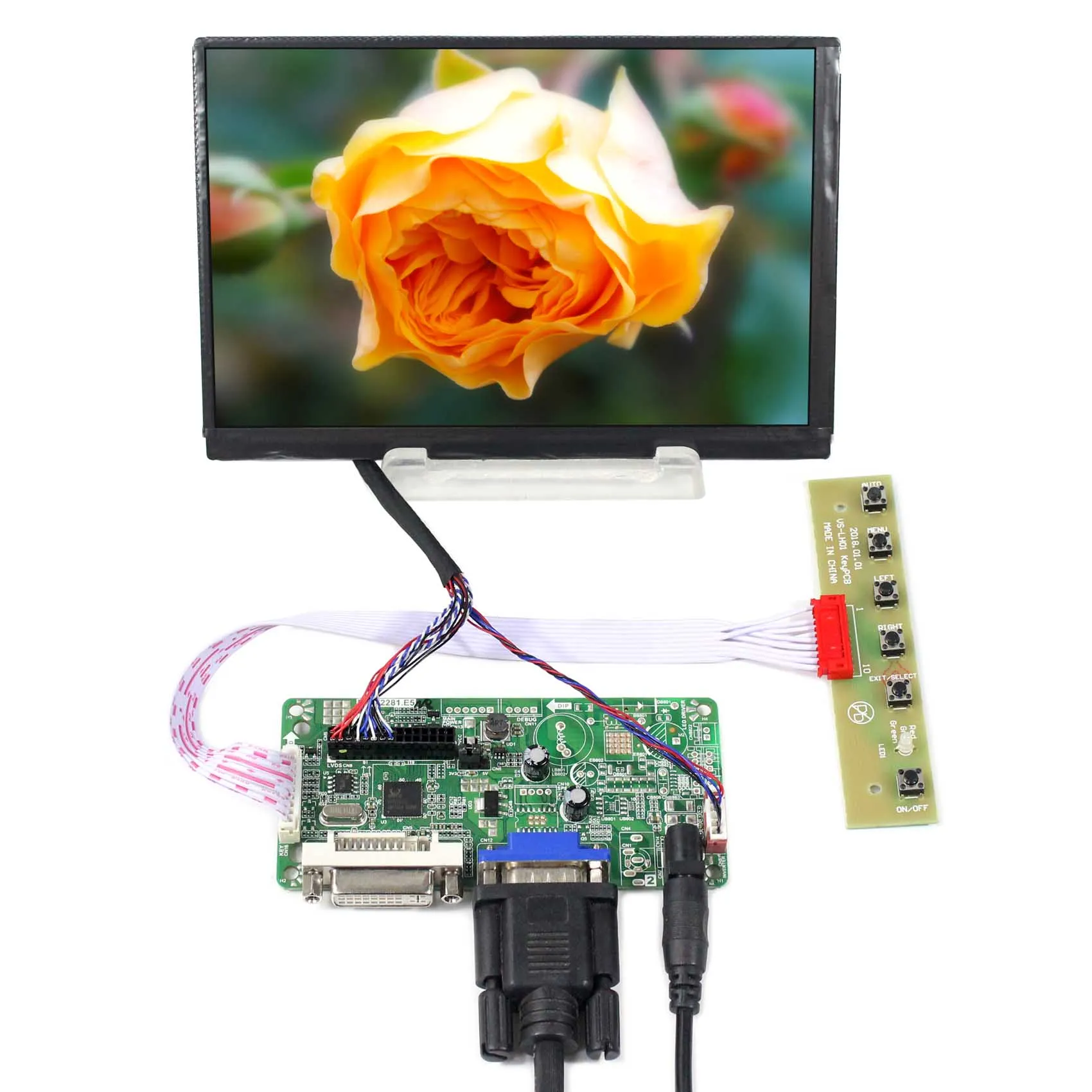 are lcd touch screen controls better than touch controls made in china