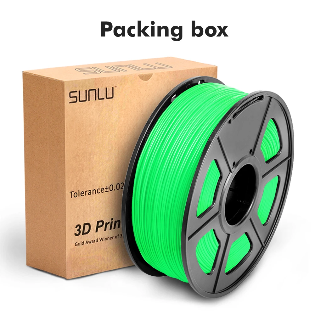 Нить для 3D принтера SUNLU PETG 1 75 мм кг/2 2 фунта с катушкой 100% без пузырьков ПЭТГ