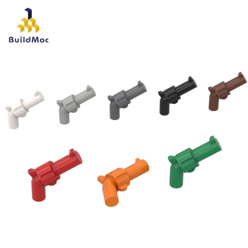 

BuildMOC Compatible Assembles Particles 30132 Revolver Building Blocks Parts DIY electric Educational Toys For Children Gifts